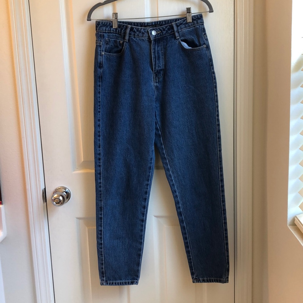 High-Waisted Mom Jeans
